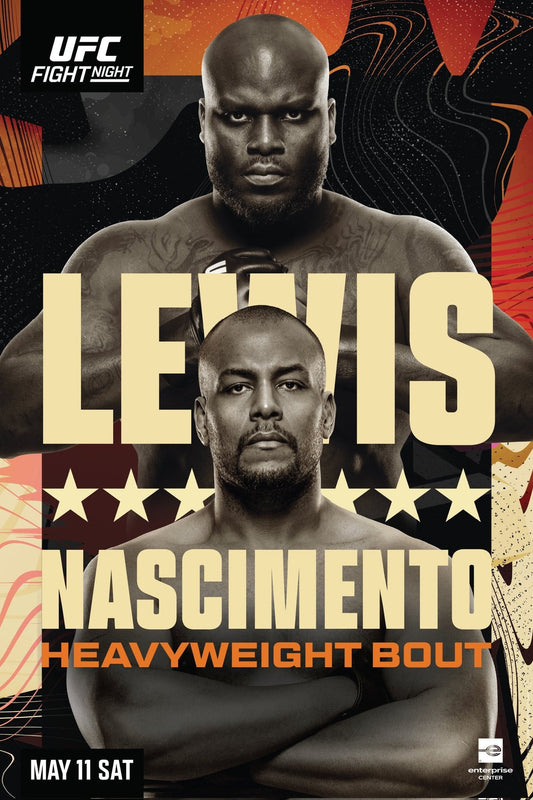 UFC On Espn 56 Lewis Vs. Nascimento Keychain