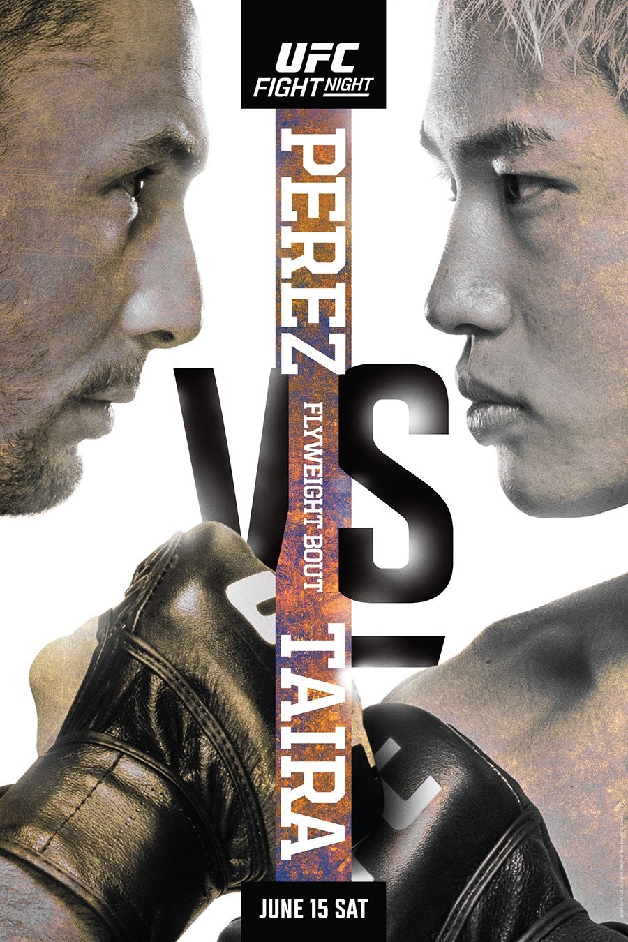 UFC On Espn 58 Perez Vs. Taira Keychain