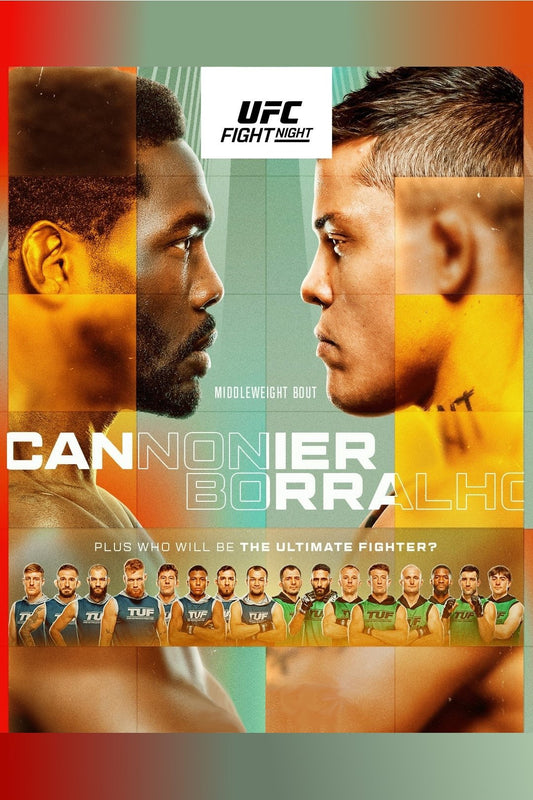 UFC On Espn 62 Cannonier Vs. Borralho Keychain
