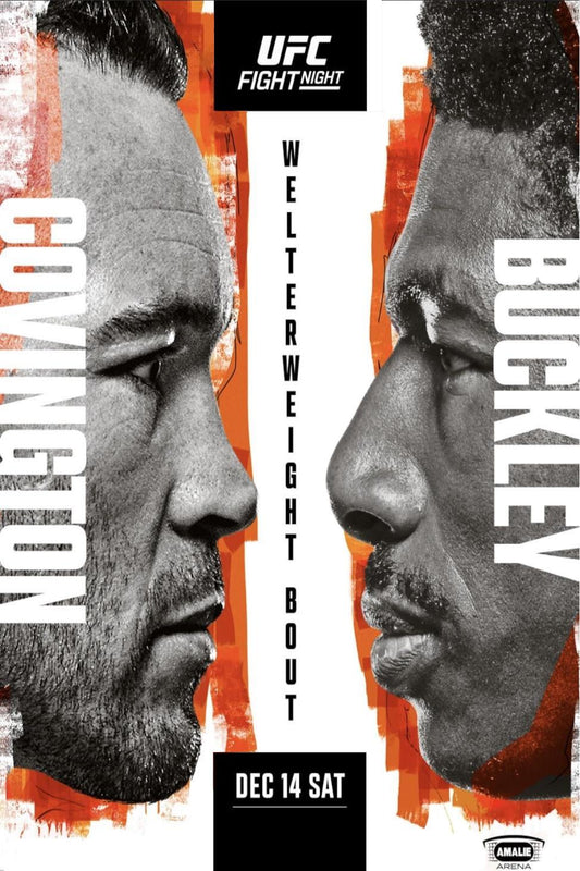 UFC On Espn 63 Covington Vs. Buckley Keychain