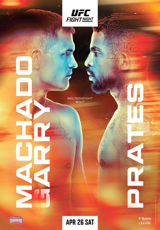 UFC On Espn 66 Machado Garry Vs. Prates Keychain