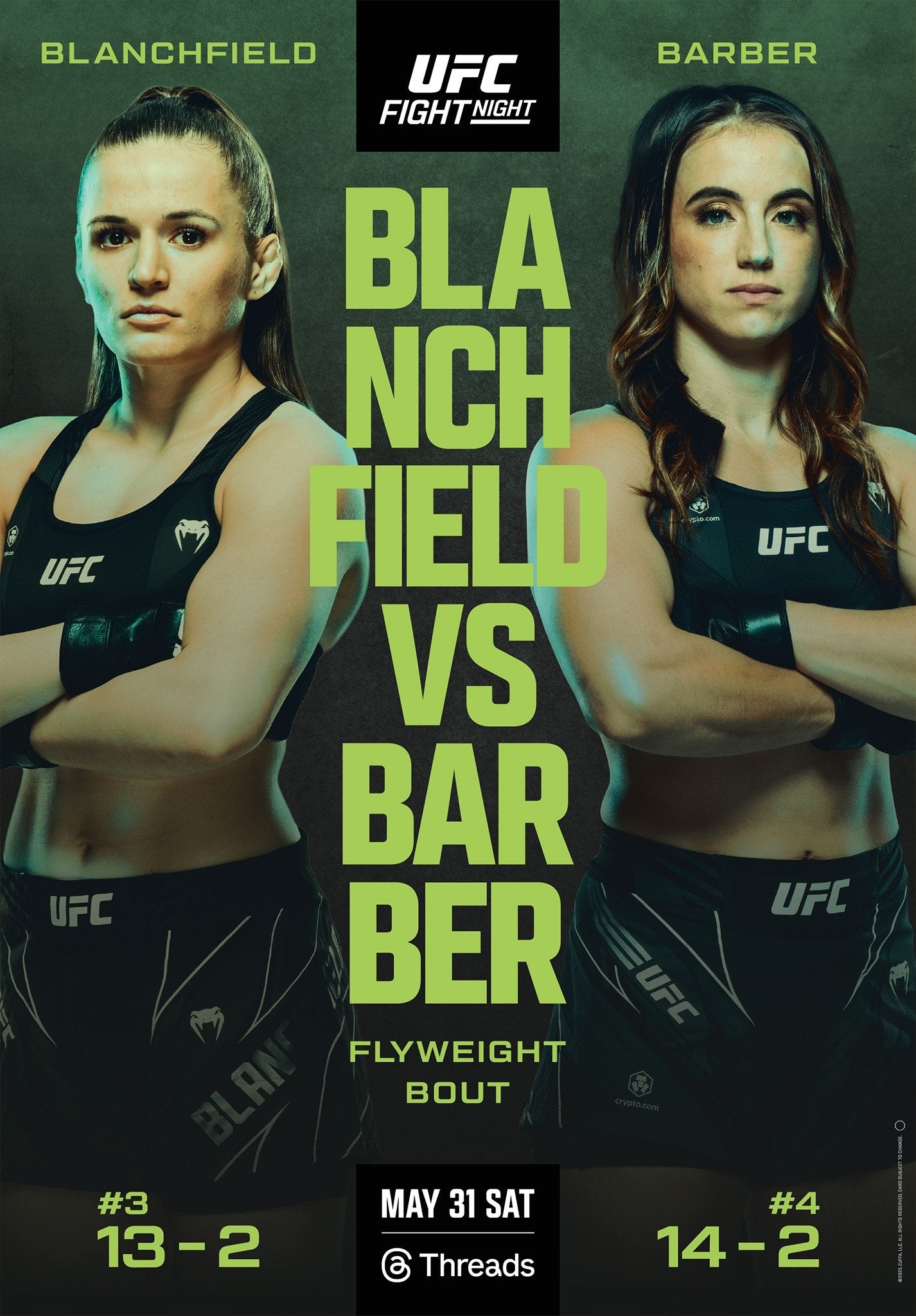 UFC On Espn 68 Gamrot Vs. Klein Keychain