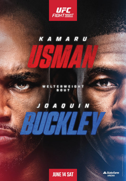 UFC On Espn 69 Usman Vs. Buckley Keychain