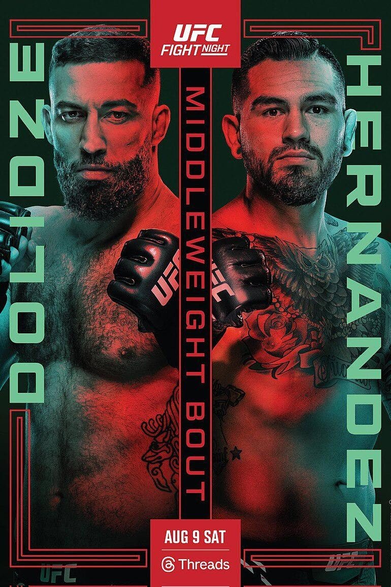 UFC On Espn 72 Dolidze Vs. Hernandez Keychain