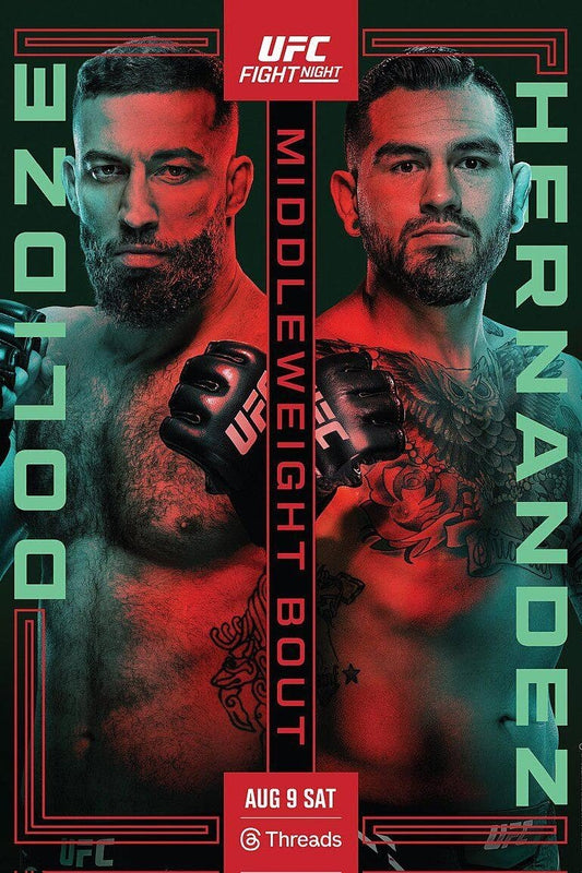 UFC On Espn 72 Dolidze Vs. Hernandez Keychain