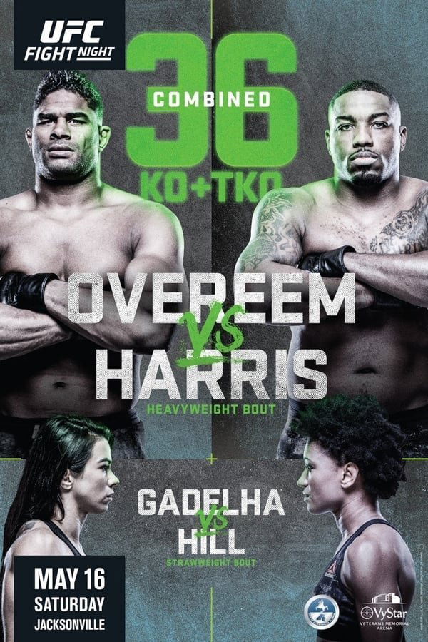 UFC On Espn 8 Overeem Vs. Harris Prelims Keychain