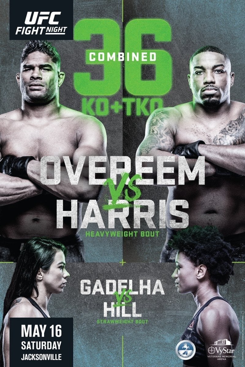 UFC On Espn 8 Overeem Vs. Harris Keychain