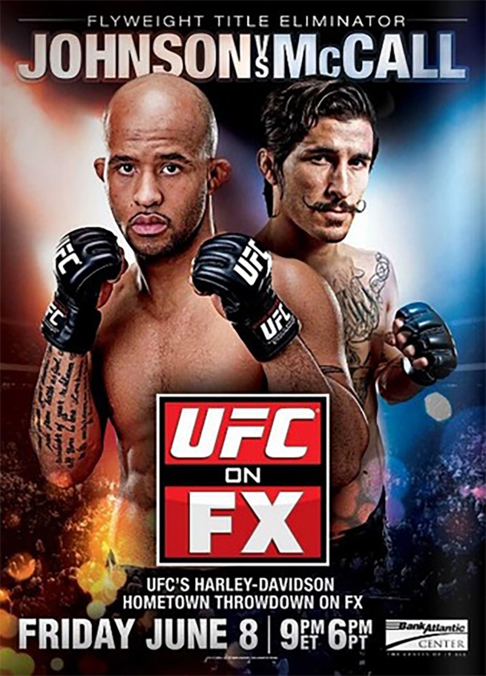 UFC On Fx 3 Johnson Vs. Mccall 2 Keychain