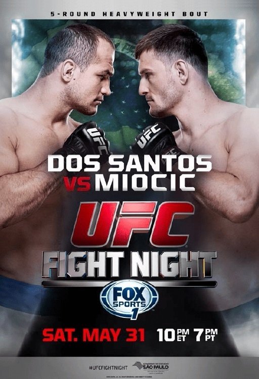 UFC On Fox 13 Dos Santos Vs. Miocic Keychain