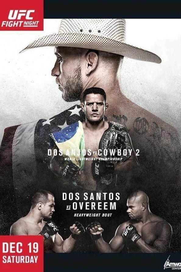 UFC On Fox 17 Dos Anjos Vs. Cerrone 2 Keychain