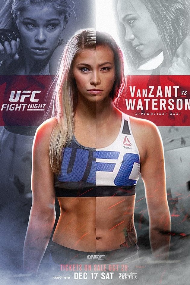 UFC On Fox 22 Vanzant Vs. Waterson Poster Print