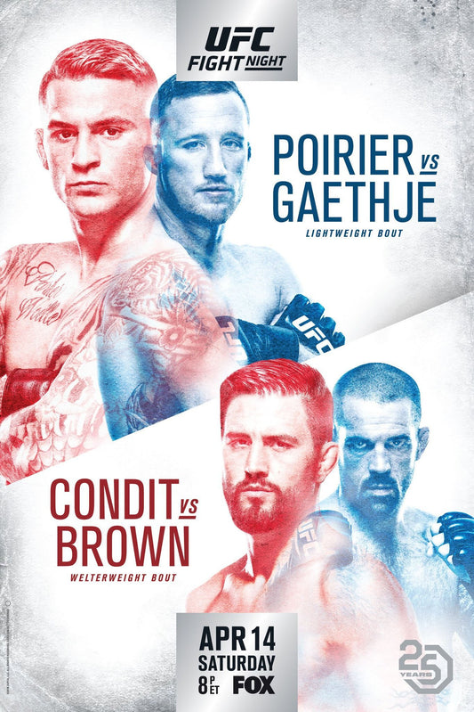 UFC On Fox 29 Poirier Vs. Gaethje Keychain