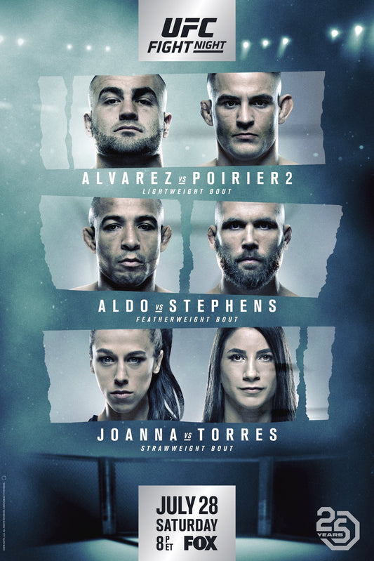 UFC On Fox 30 Alvarez Vs. Poirier 2 Keychain