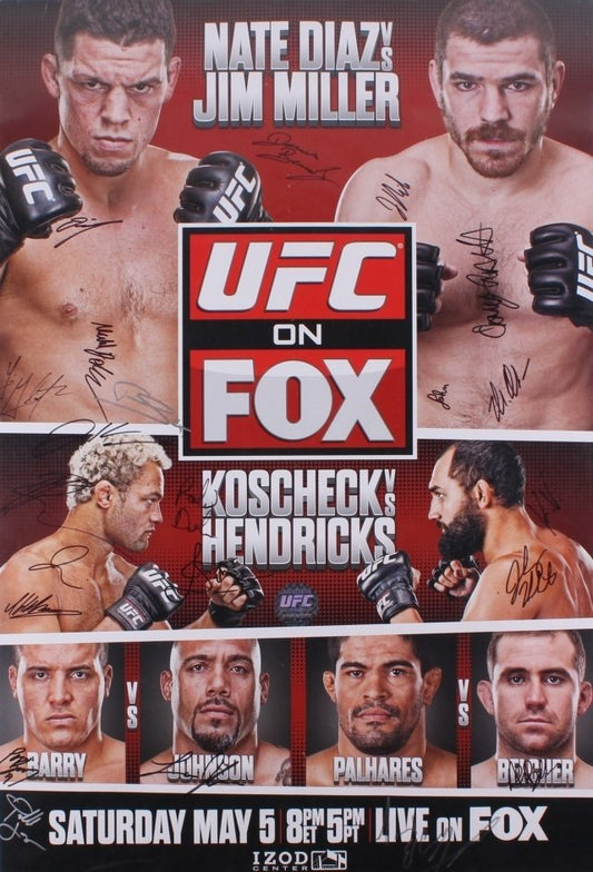 UFC On Fox 3 Diaz Vs. Miller Keychain