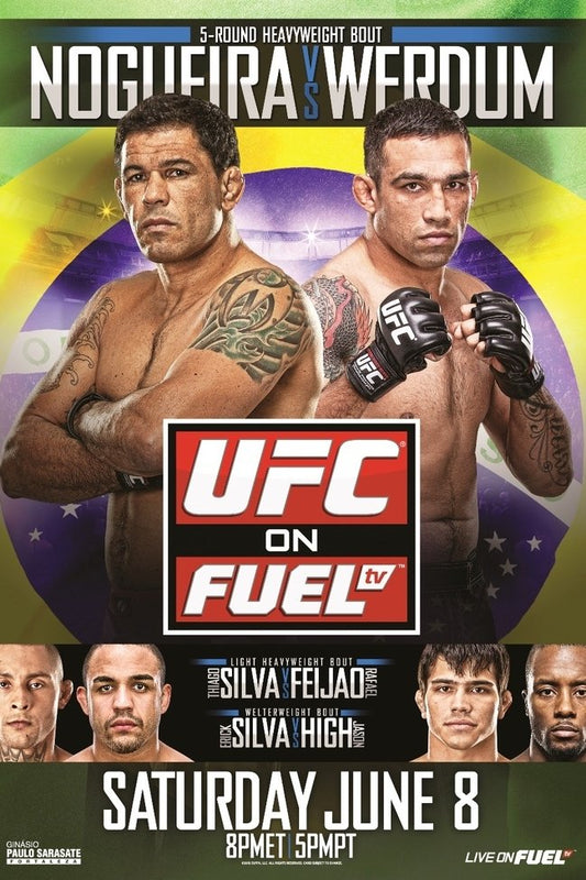 UFC On Fuel Tv 10 Nogueira Vs. Werdum Keychain