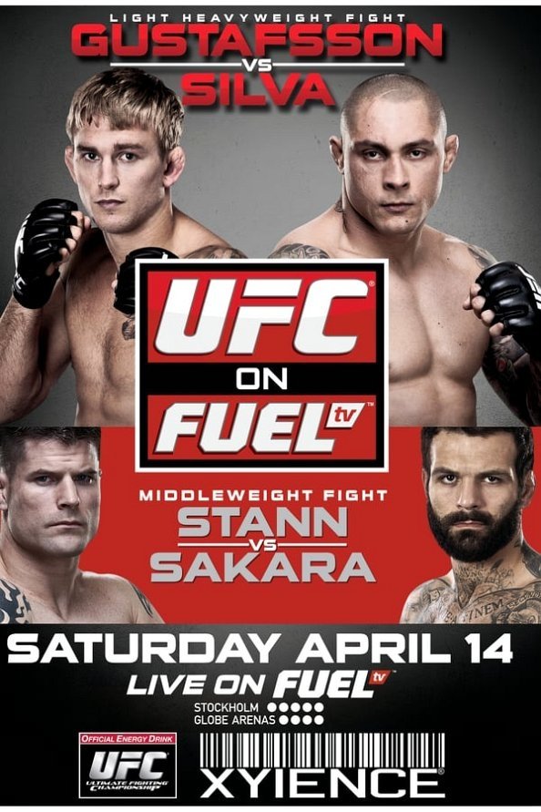 UFC On Fuel Tv 2 Gustafsson Vs. Silva Keychain