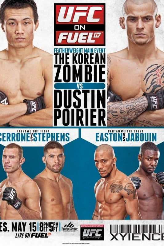 UFC On Fuel Tv 3 Korean Zombie Vs. Poirier Keychain