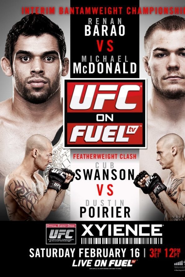 UFC On Fuel Tv 7 Barao Vs. Mcdonald Keychain