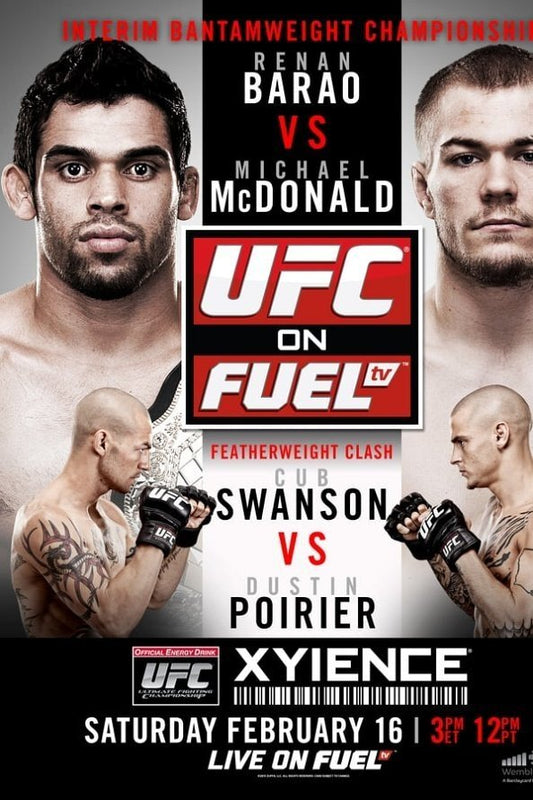 UFC On Fuel Tv 7 Barao Vs. Mcdonald Keychain