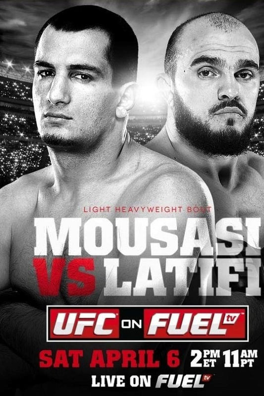 UFC On Fuel Tv 9 Mousasi Vs. Latifi Keychain