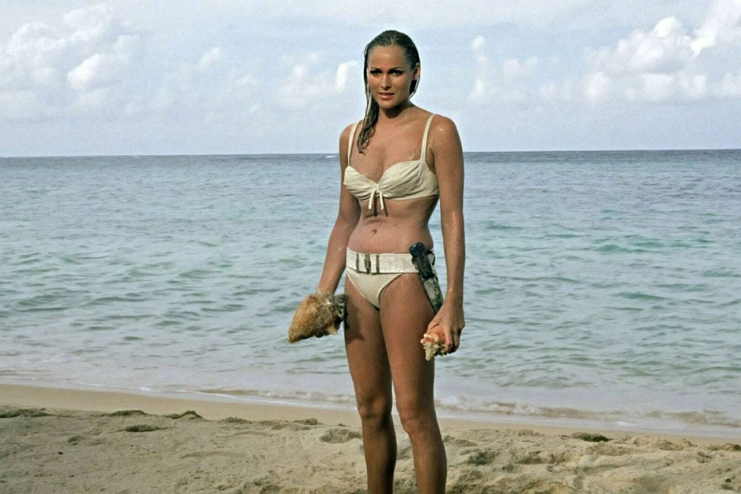 Ursula Andress Sexy Bond Girl Dr No Old Retro Vintage Photo Picture