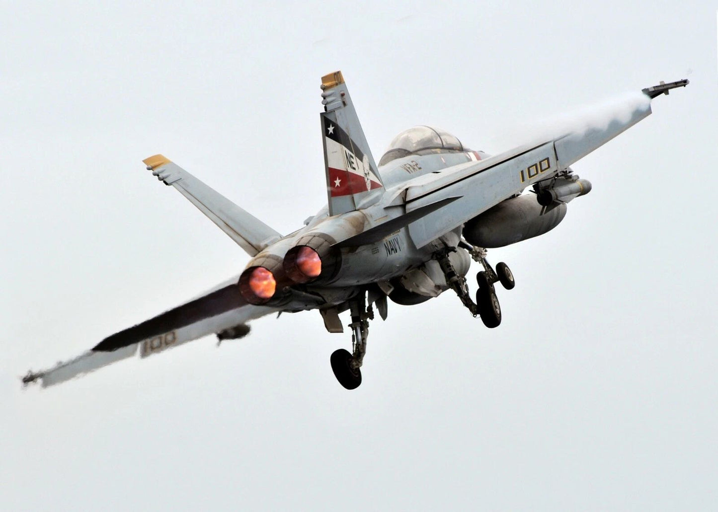 Usaf Fa 18F Super Hornet Jet In Flight 2008 Picture Magnet Reprint