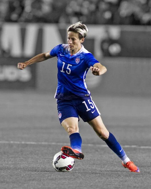 Usa Soccer Megan Rapinoe Glossy Keychain Spotlight Keychain Fifa Print World Cup
