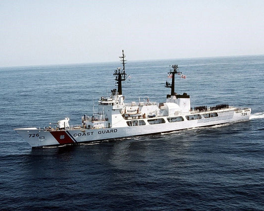 Uscg Midget Photo Whec 726 Us Coast Guard High Endurance Cutter Ship Uscgc