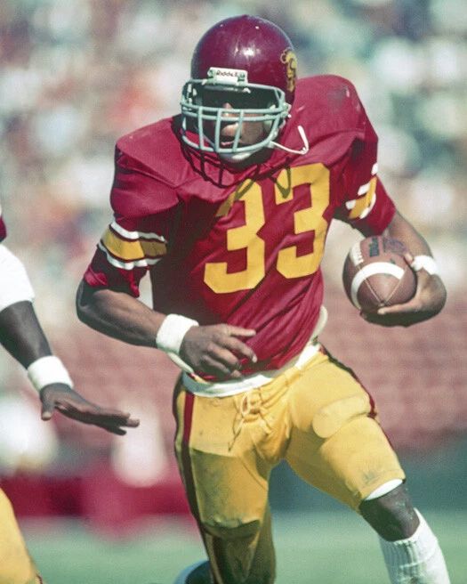 Usc Trojans Marcus Allen Glossy Keychain College Print Heisman Winner Keychain