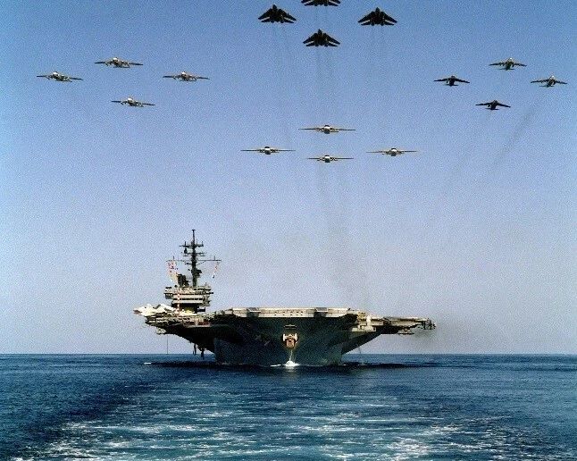Uss America Cv 66 Navy Us Usa Military Super Carrier Ship Airwing 300 PCS Jigsaw