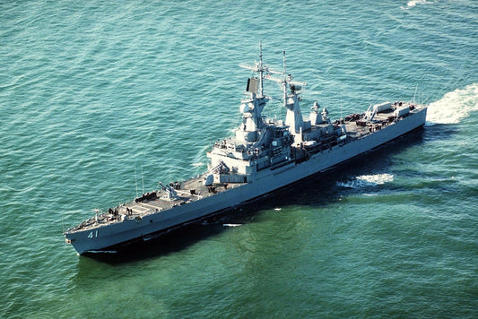 Uss Arkansas Photo Cgn 41 Navy Us Usa Military Guided Missile Cruiser Ship
