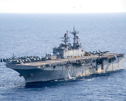 Uss Bonhomme Richard Photo Lhd 6 Navy Us Military Amphibious Assault Ship