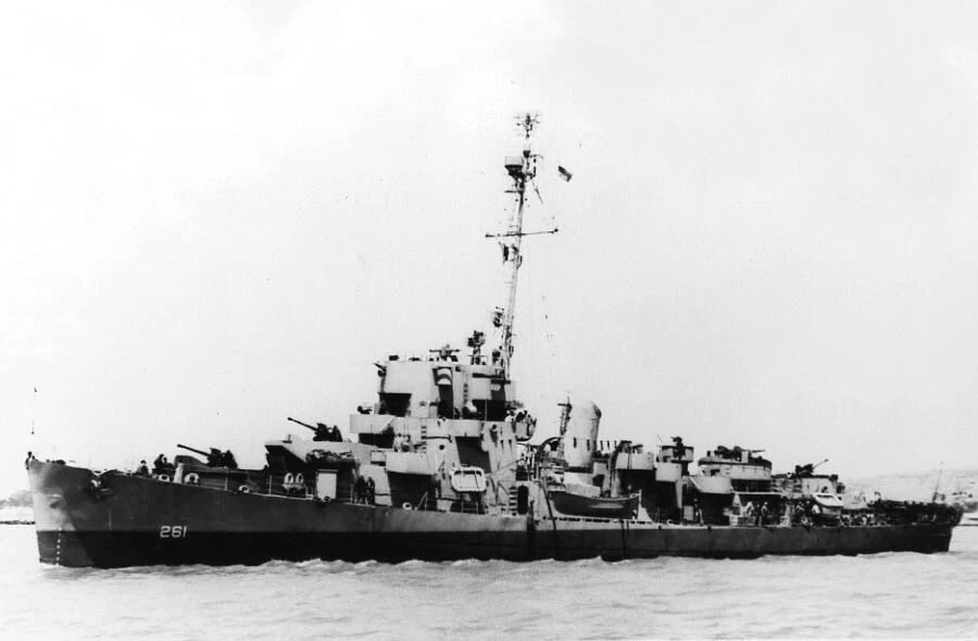 Uss Dionne De 261 Magnet Navy Us Usa Military Destroyer Escort Ship
