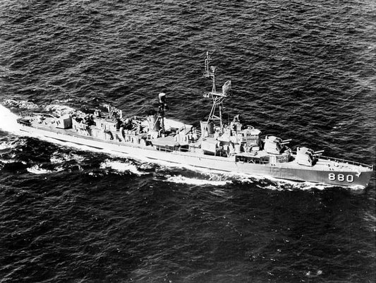 Uss Dyess Photo Navy Us Usa Military Dd 880 Ship Gearing Class Destroyer