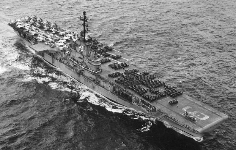 Uss Essex Photo Cva 9 Navy Us Usa Military Ship Aircraft Carrier
