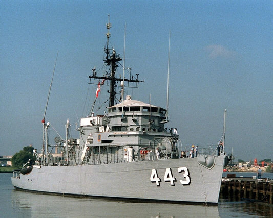 Uss Fidelity Photo Am 443 Navy Us Usa Military Ship Minesweeper
