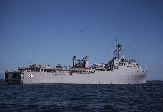 Uss Fort Fisher Photo Navy Us Usa Military Lsd 40 Ship Dock Landing