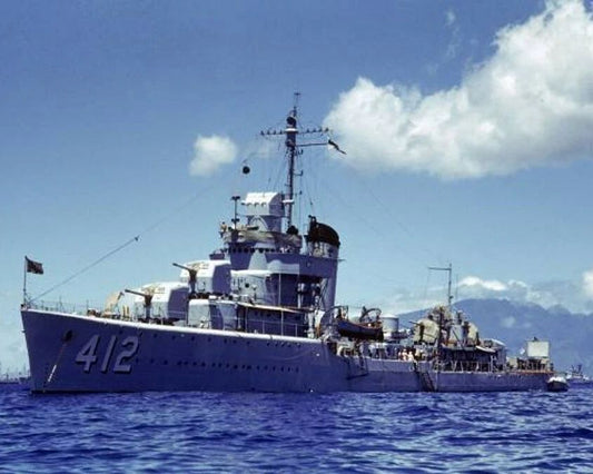 Uss Hammann Magnet Dd 412 Navy Us Usa Military Destroyer Picture