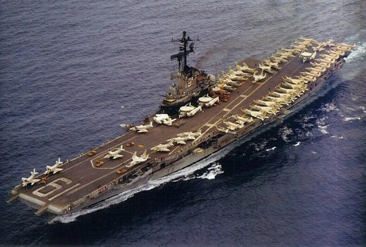Uss Hancock Photo Navy Us Usa Military Cv 19 Ship Aircraft Carrier
