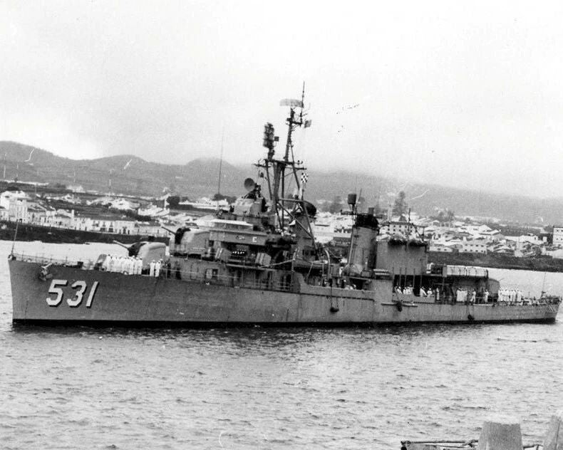Uss Hazelwood Photo Dd 531 Navy Us Usa Military Fletcher Cl Destroyer Ship
