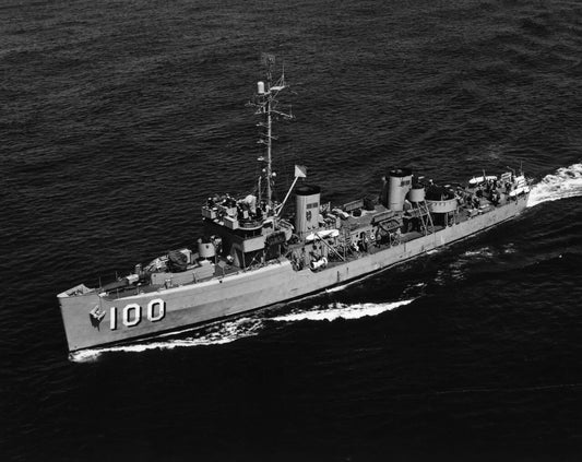 Uss Heed Magnet Am 100 Navy Us Usa Military Minesweeper Ship Picture