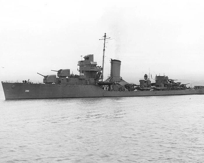 Uss Henley Photo Dd 391 Navy Us Usa Military Bagley Class Destroyer
