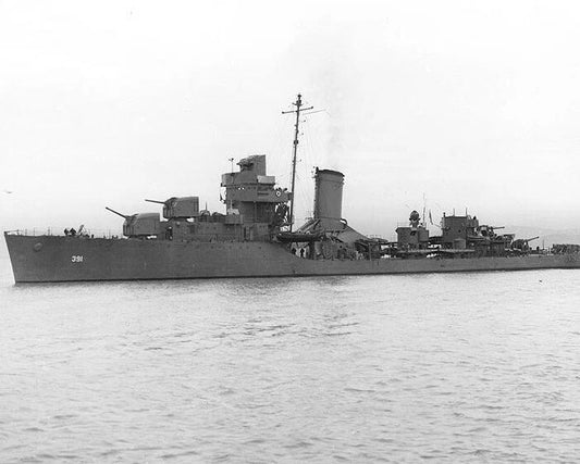 Uss Henley Photo Dd 391 Navy Us Usa Military Bagley Class Destroyer