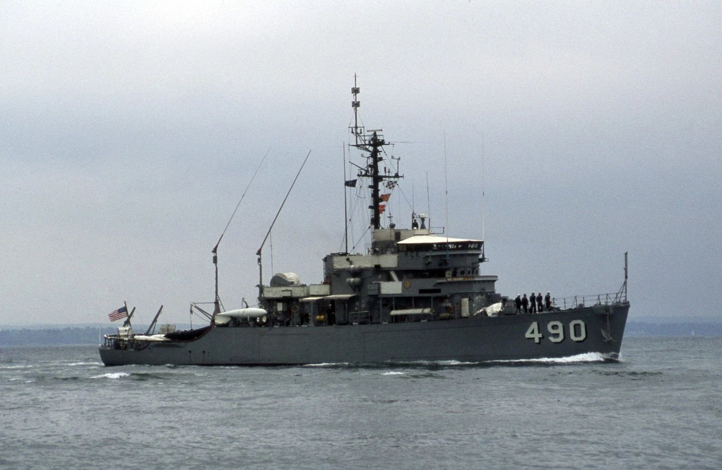 Uss Leader Mso 490 Navy Us Usa Military Minesweeper Ship 300 Piece Jigsaw Puzzle