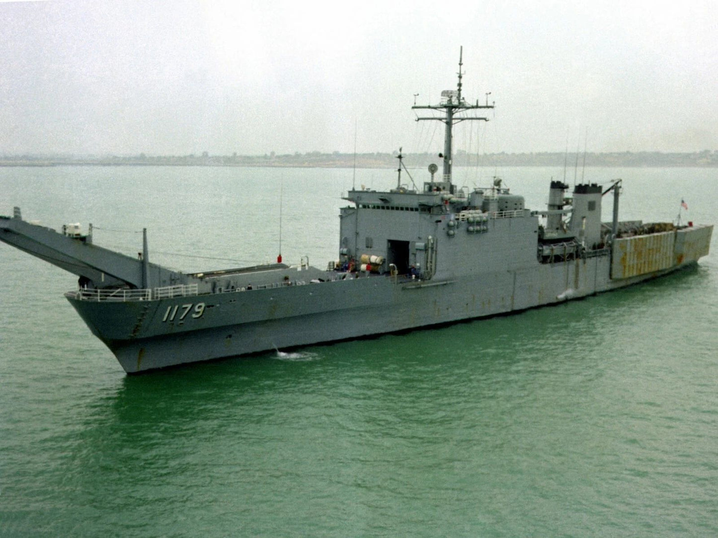 Uss Newport County Photo Lst 1179 Navy Us Usa Military Tank Landing Ship