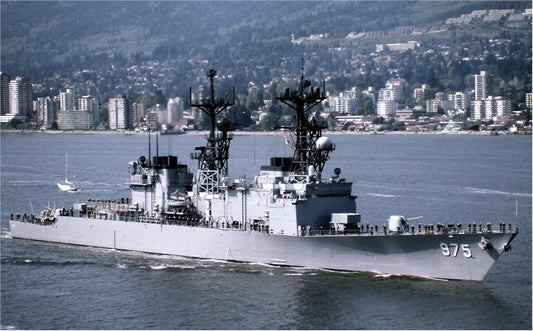 Uss O'Brien Dd 975 Photo Navy Us Usa Military Spruance Class Destroyer