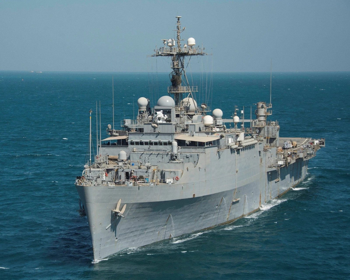 Uss Ponce Magnet Afsb 15 Navy Us Usa Military Amphibious Transport Dock Ship