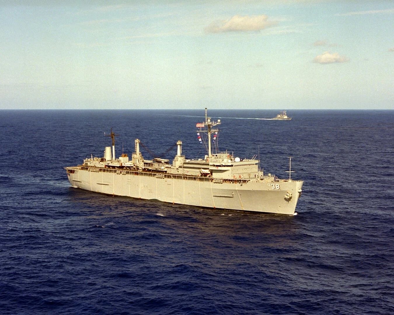 Uss Puget Sound Photo Ag 38 Navy Us Usa Military Ship Destroyer Tender