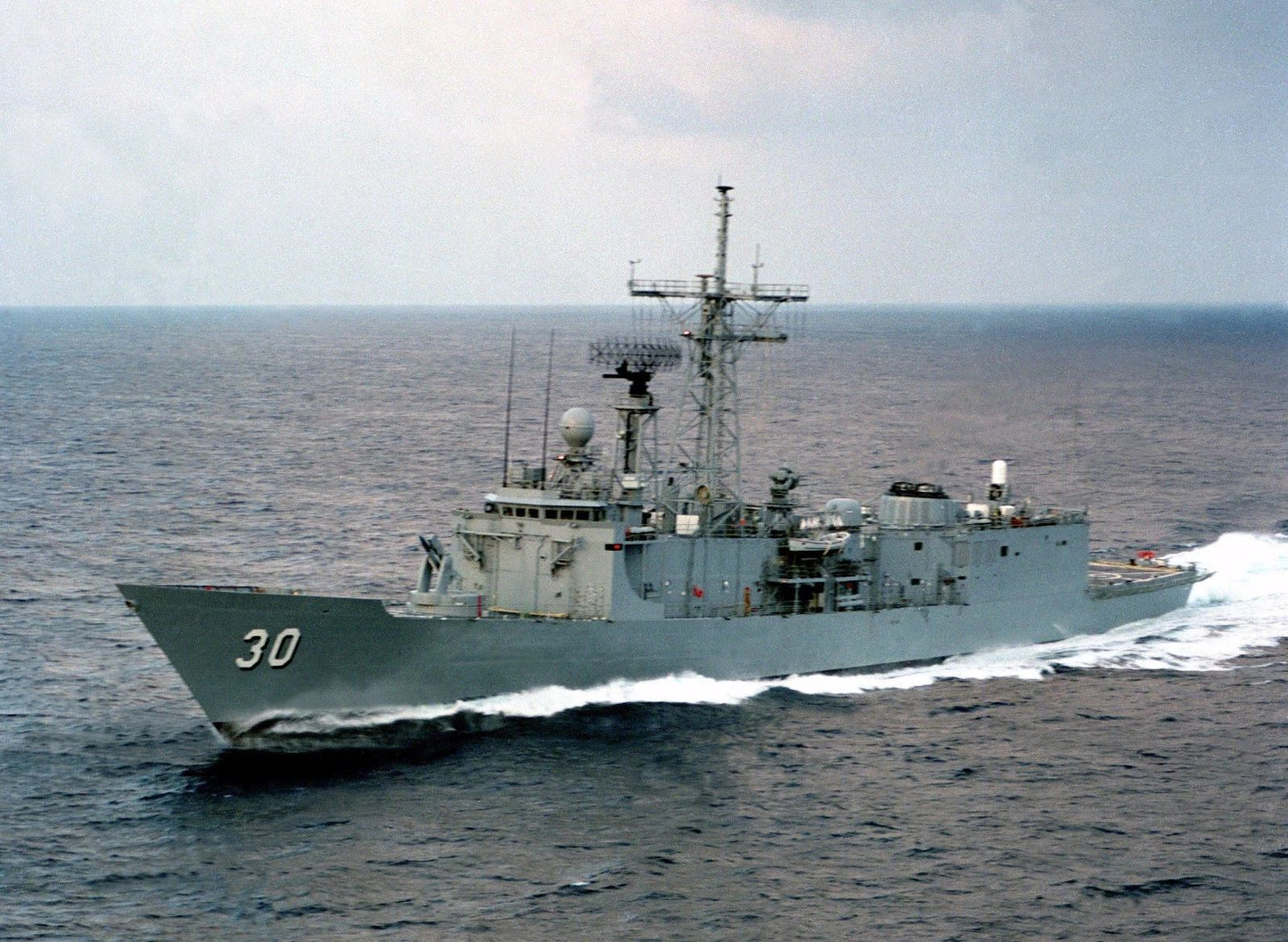 Uss Reid Photo Ffg 30 Navy Us Usa Military Guided Missile Frigate Ship