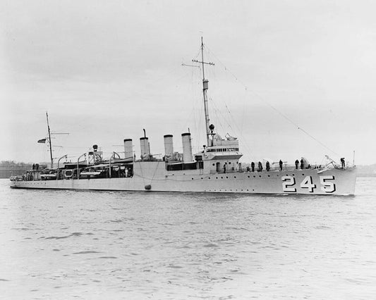 Uss Reuben James Photo Dd 245 Navy Us Usa Military Wwii Destroyer